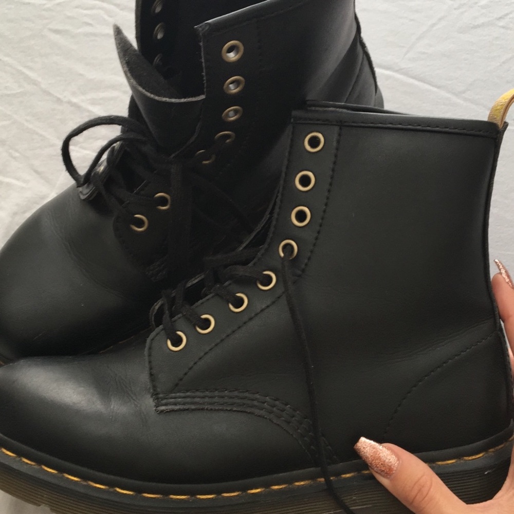 Dr. Martens Vegan Leather Boots Sz. 9